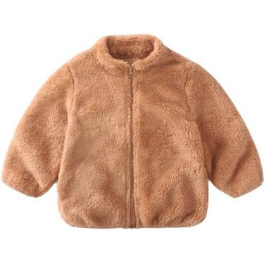 Imagem de Jaqueta Infantil Menino Urso Inverno Fleece Plush Inverno qualidade - 