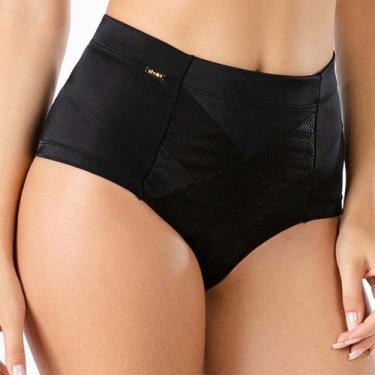 Imagem de Calcinha Dilady Cinta Zero Barriga 315221, Preto, M