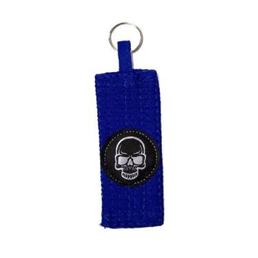 Imagem de Chaveiro KVRA Faixa - 100% Algodão, Azul, Único