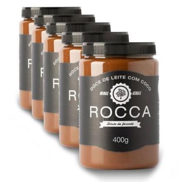 Imagem de Doce de Leite Rocca com Coco 400g Kit 5 Unidades
