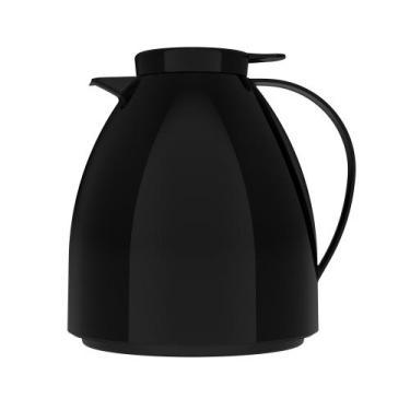 Imagem de Bule Garrafa Térmica Invicta 400ml Preta Chá Café