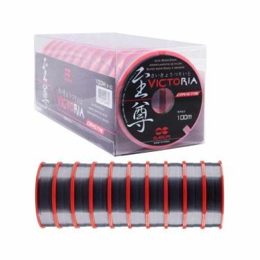 Imagem de Linha de Pesca Nylon Victoria Cinza 1000m 0,52mm 30,6lbs - Maruri