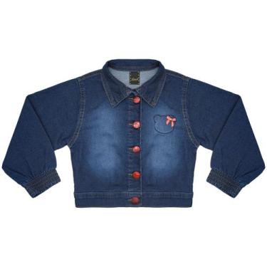 Imagem de Jaqueta Infantil Look Jeans Moletom Jeans, 04