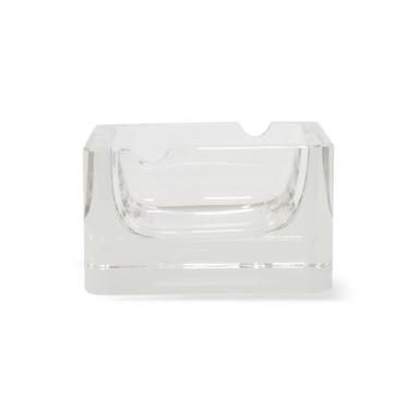 Imagem de Cinzeiro de Vidro Estilo Murano Transparente 10cm OD0235 BTC