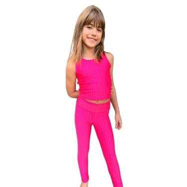 Imagem de Calça Legging Infantil - Pink - Banho Maria, 12
