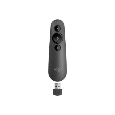 Imagem de Apresentador sem Fio Logitech R500s Bluetooth 2,4 Ghz Alcance 20M Laser Vermelho Preto