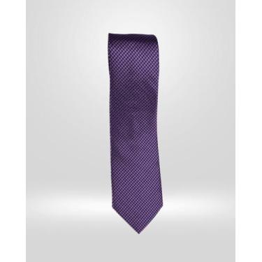 Imagem de Gravata Slim Estampa Nuanças Violeta - Victor Varrens, Único
