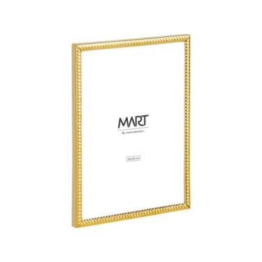 Imagem de Porta Retrato 20x25 Dourado em Metal 12521 Mart, Dourado