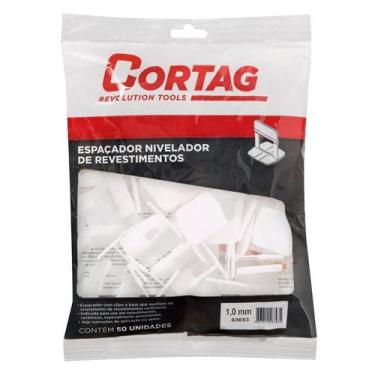 Imagem de Espacador Nivel Piso Porcelanato 1,0mm 50 Peças Cortag