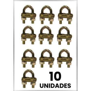 Imagem de Kit 10 conectores para haste de aterramento gtdu pa30 - 5/8 - BETEL MA