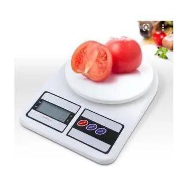 Imagem de Balança Digital de Cozinha, SF-400, Até 10 kg, Escala 1 grama - Tomate