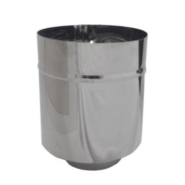 Imagem de Chapéu Chaminé Canhão Sputinik Inox 200mm - Volpato, Tamanho: 200mm
