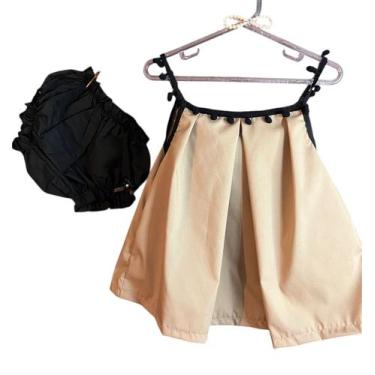 Imagem de Conjunto Bebê Calcinha Bunda Rica Baby Luxo Tapa Fralda - Luxo baby, K