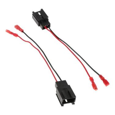 Imagem de Kit 4 Conectores Chicote Alto-Falante Carro 1999-2005 - Generic