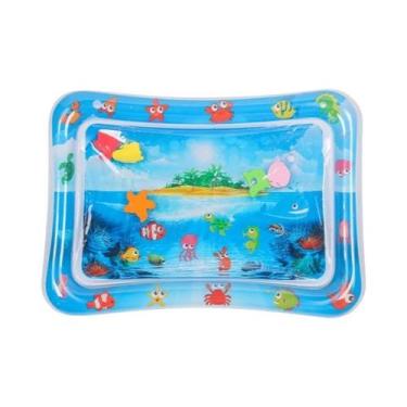 Imagem de Brinquedo Inflável De PVC Para Crianças, Tapete Aquático Com Animais M