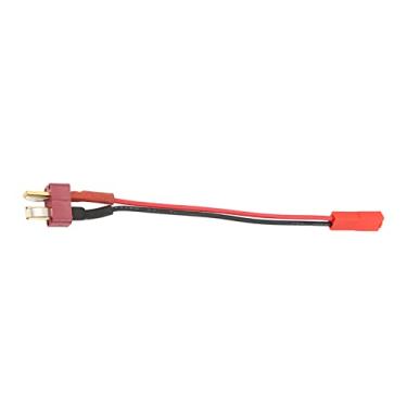 Imagem de T Plug Power Conector, resistente à corrosão Super Soft Macho T Plug para macho JST Adapter Fio de silicone Resistência pequena para modelo de carro RC