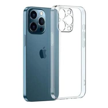 Imagem de Capa Capinha Iphone 13/13 Pro / 13 Pro Max Clear Case Acrílica Anti Queda Protetor de Camera (PREMIUM LUXO) (Iphone 13 Pro Max)