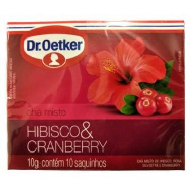Imagem de Chá De Hibisco E Cranberry 10g 10 Unidades Dr. Oetker