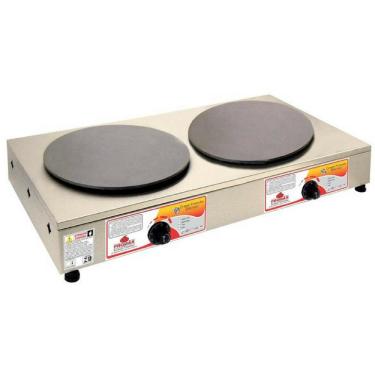 Imagem de Máquina de Crepe Frances Duplo - Progás - Gás PRKF-202 G/R