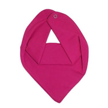 Imagem de Babador Bandana Bebe Botao Ajustavel Rosa Pink
