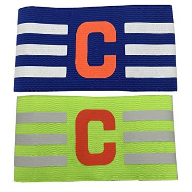 Imagem de Faixa de Capitão Braçadeira de Futebol Pack 2 Unidades