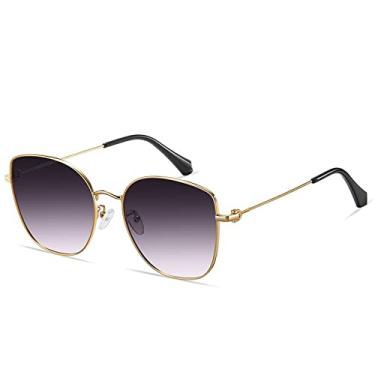 Imagem de Óculos de sol polarizados Óculos de sol de luxo leve Óculos de sol de tendência TAC óculos femininos de alta definição Óculos de sol versáteis da moda, 1, tamanho único