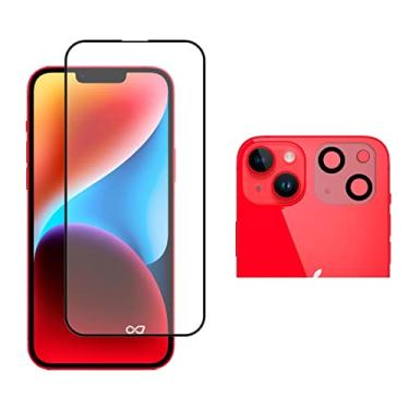 Imagem de KIT Película De vidro 3D + Pelicula de Câmera Para iPhone 14 Plus (tela 6.7) (C7COMPANY)