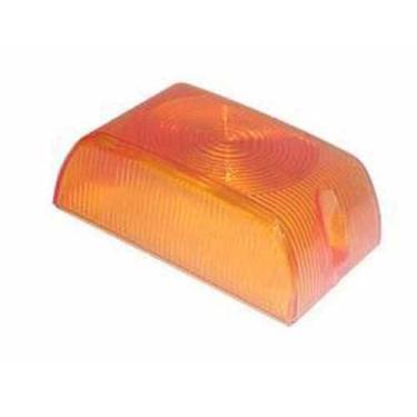 Imagem de CAIXA 5 LENTE DA LATERNA LATERAL AMARELA CARRETA