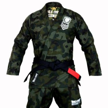 Imagem de Kimono World Combat Ghost Army - Camuflado/Verde
