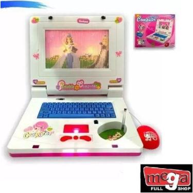 Laptop Infantil Brinquedo Interativo Educativo Menina C/ Som - DM - Laptop  / Notebook Infantil - Magazine Luiza