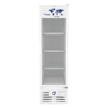 Imagem de Freezer Vertical Tripla Ação 284 Litros Fricon Porta De Vidro Branco VCET 284V 127v
