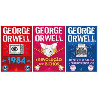 Imagem de Kit de Livros George Orwell (1984 + a Revolução dos Bichos + Dentro da Baleia e Outros Ensaios)