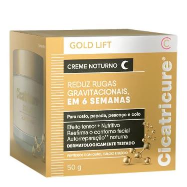 Imagem de Cicatricure Creme Facial Rugas Gold Lift Noturno 50G