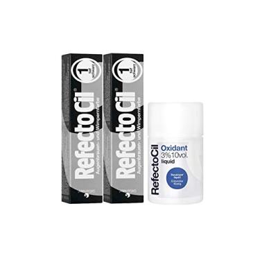 Imagem de Kit Refectocil 2 Tinta + 1 Oxidante N°1 Preto