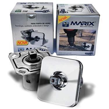 Imagem de Nova Mola Marix para porta de Vidro (Branca)