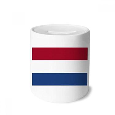 Imagem de DIYthinker Caixa de moedas de cerâmica com bandeira nacional dos Países Baixos