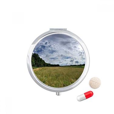 Imagem de Caixa de comprimidos Sky Clouds Forestry Science Nature Scenery Pocket Medicine Storage Box Dispenser recipiente