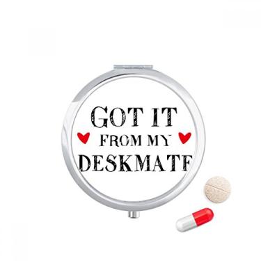 Imagem de Got It from My Deskmate – Estojo de comprimidos de graduação, caixa de armazenamento de medicamentos