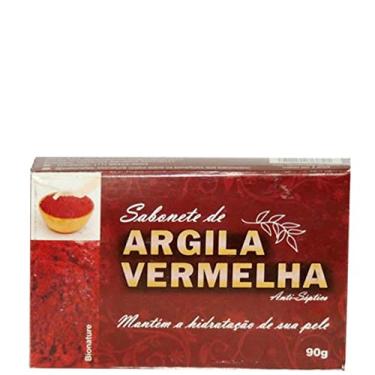 Imagem de Kit Com 3 Sabonetes Bionature De Argila Vermelha 90g