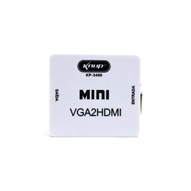 Imagem de Mini Conversor VGA x HDMI 1080P Full HD