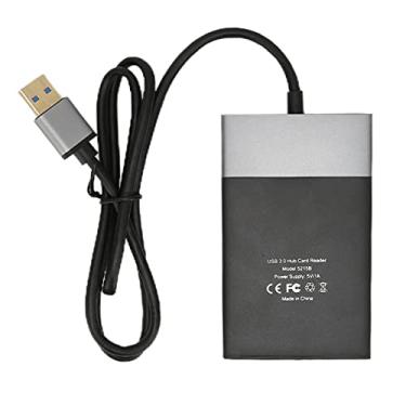 Imagem de Leitor de Cartão Multifuncional, Leitor de Cartão de Memória de Porta USB 3.0 Unidade Livre de Baixo Consumo de Energia para OS X para XP