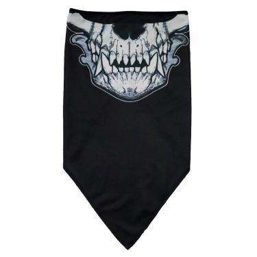 Imagem de Bandana Caveira Preto e Branco