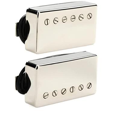 Imagem de Seymour Duncan Conjunto de recolhimento de 2 pe as Humbucker de alta tens o - Capa de n quel