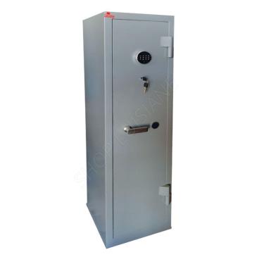 Imagem de Cofre Armário Digital Ventura Carbono 150x42x42 para 15 peças (07 longas e 08 curtas) CR, CAC