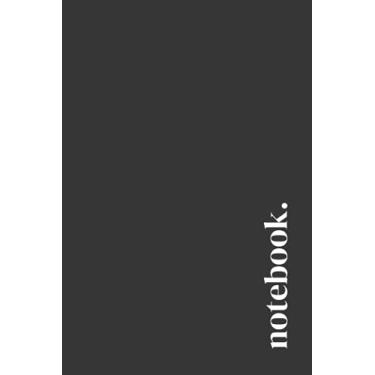 Imagem de Notebook: The minimalist series blank lined notebook, 200 pages