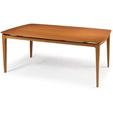 Imagem de Mesa de Jantar 160cm 6 Lugares Madeira Maciça Savona Móveis Clement