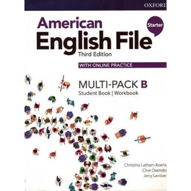 Imagem de American English File Starter B - Multi-Pack - 3Rd Ed - Oxford Univers