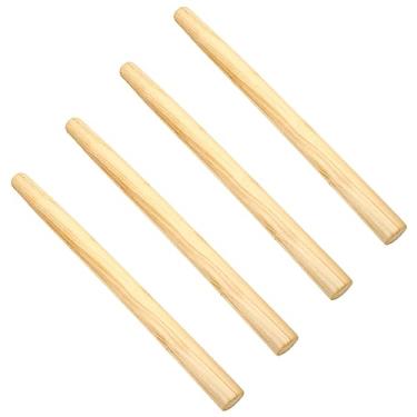 Imagem de PAREKS 4 peças de cabo de madeira com alça de machadinha de madeira para substituição de marreta para jardinagem/510