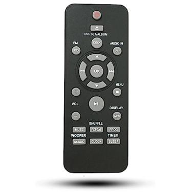 Imagem de Controle remoto de substituição BTM2280 para sistema estéreo Philips Micro Music BTM2180 BTM2310 BTM1180 BTM2130 BTM2310/12 BTM2310/55 BTM2310/93 BTM2310/96 DCM2068/93 DCM226 0/93 DCM3175 DCM3260