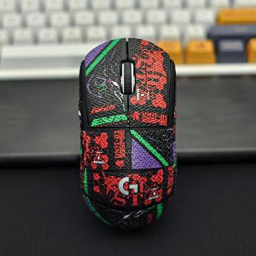 Imagem de Hokeyio Fita adesiva para mouse com cobertura total para Logitech G Pro X Superlight sem mouse EVA Full